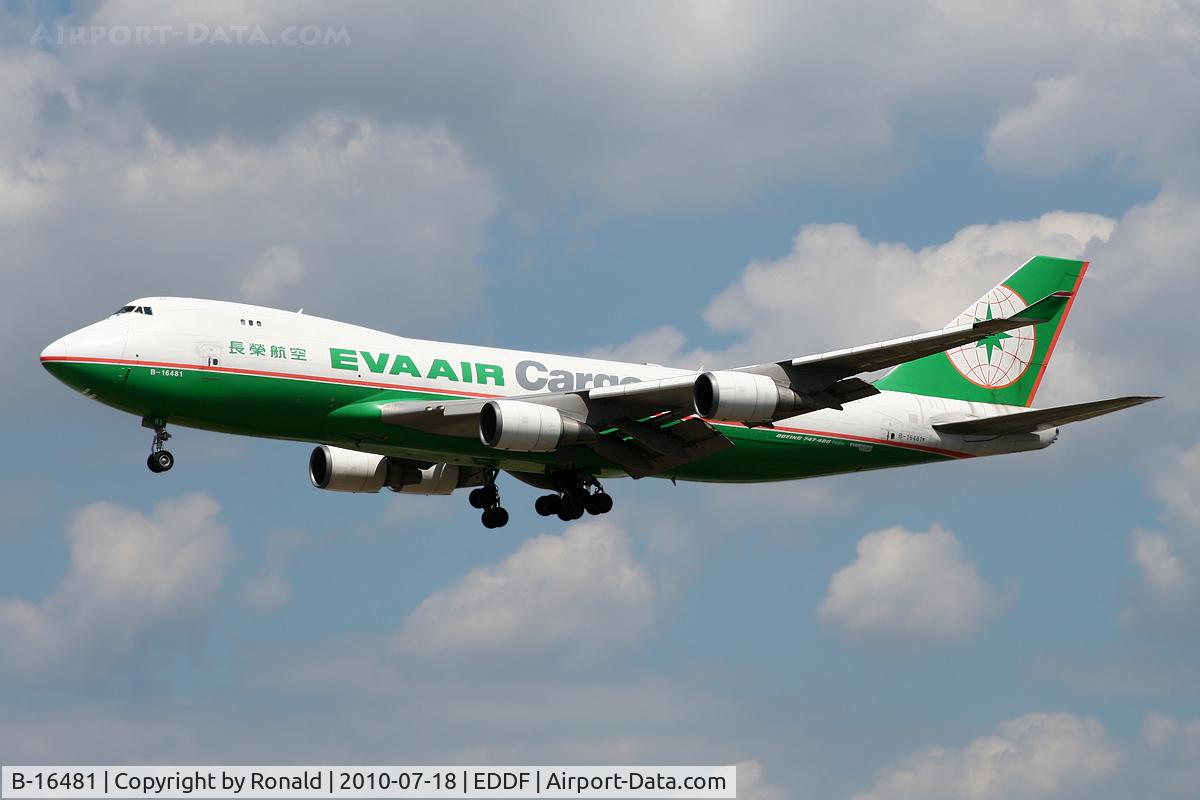 B-16481, Boeing 747-45EF (SCD) C/N 30607, at fra