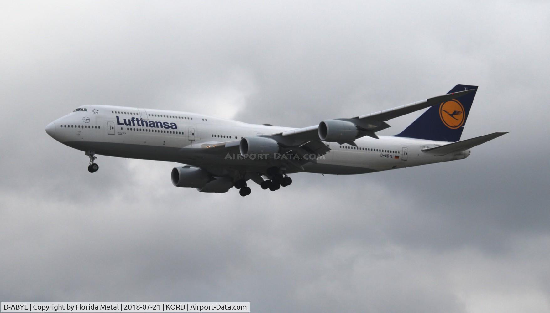 D-ABYL, 2014 Boeing 747-830 C/N 37836, Lufthansa 747-8 zx