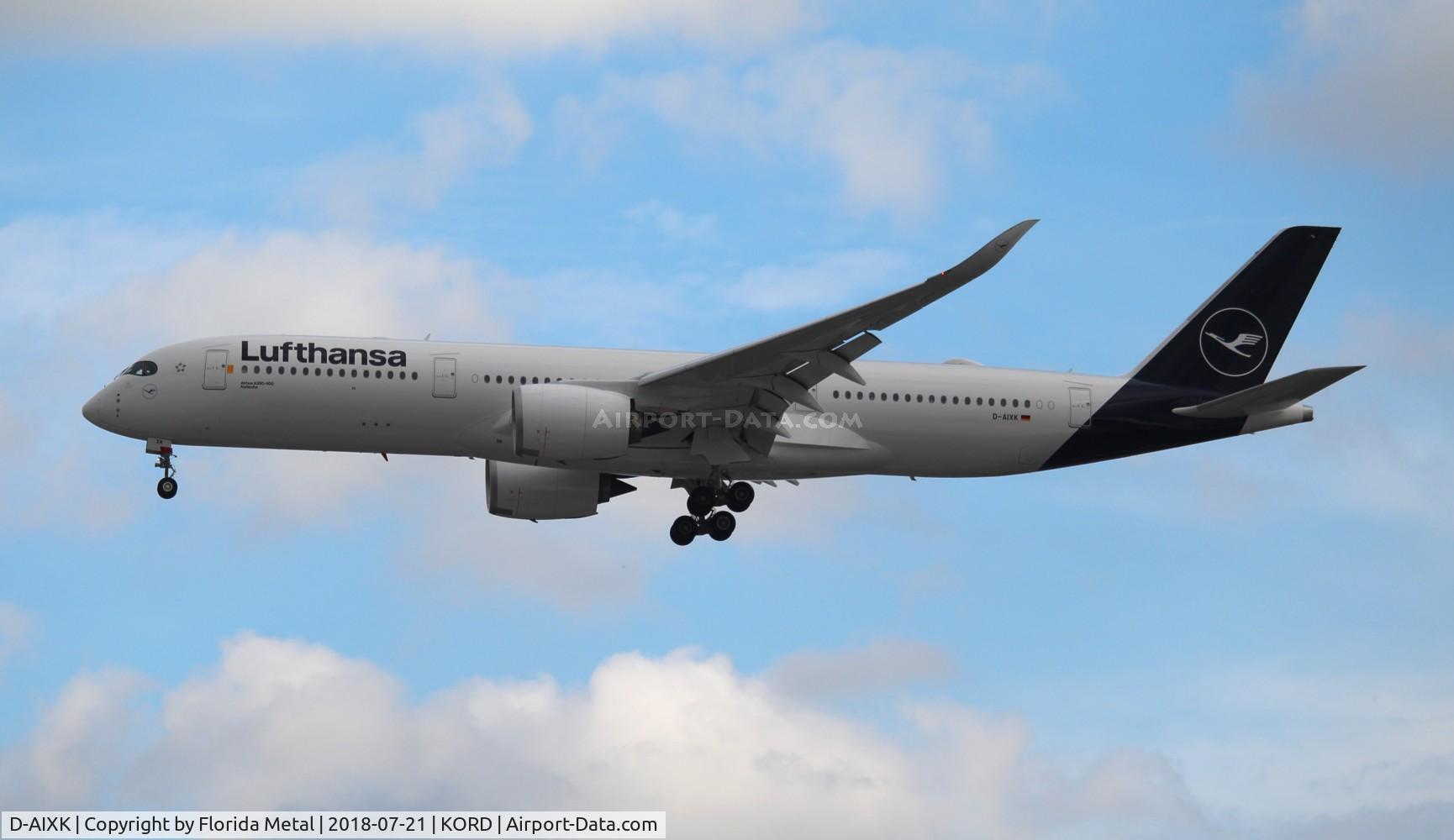 D-AIXK, 2018 Airbus A350-941 C/N 212, Lufthansa A359 zx