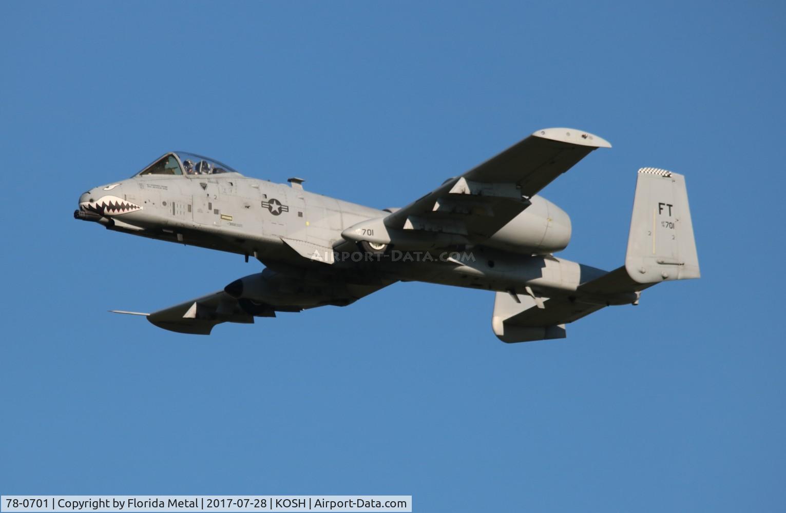 78-0701, 1978 Fairchild Republic A-10C Thunderbolt II C/N A10-0321, USAF A-10 zx