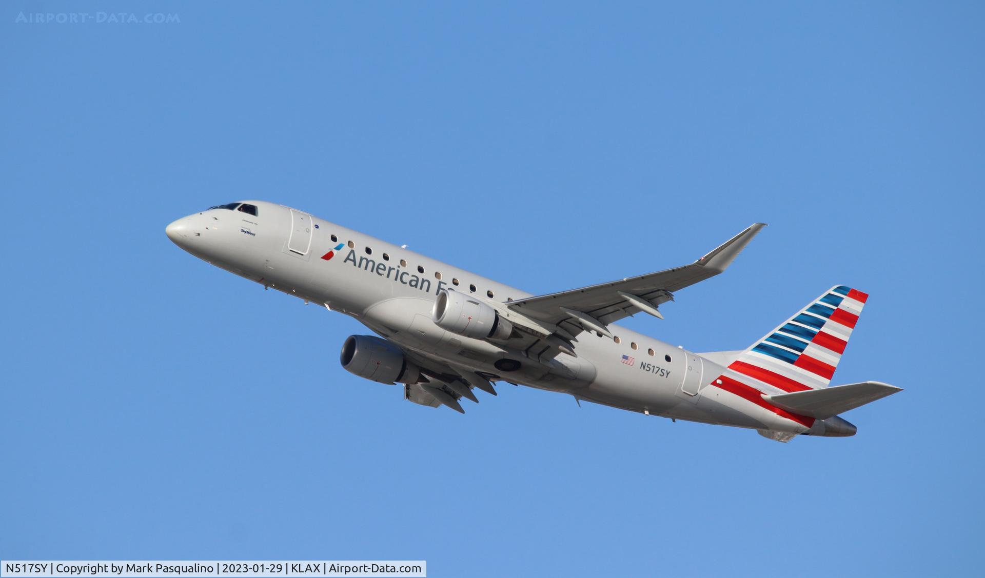 N517SY, 2021 Embraer 175LR (ERJ-170-200LR) C/N 17000898, ERJ-170-200LR