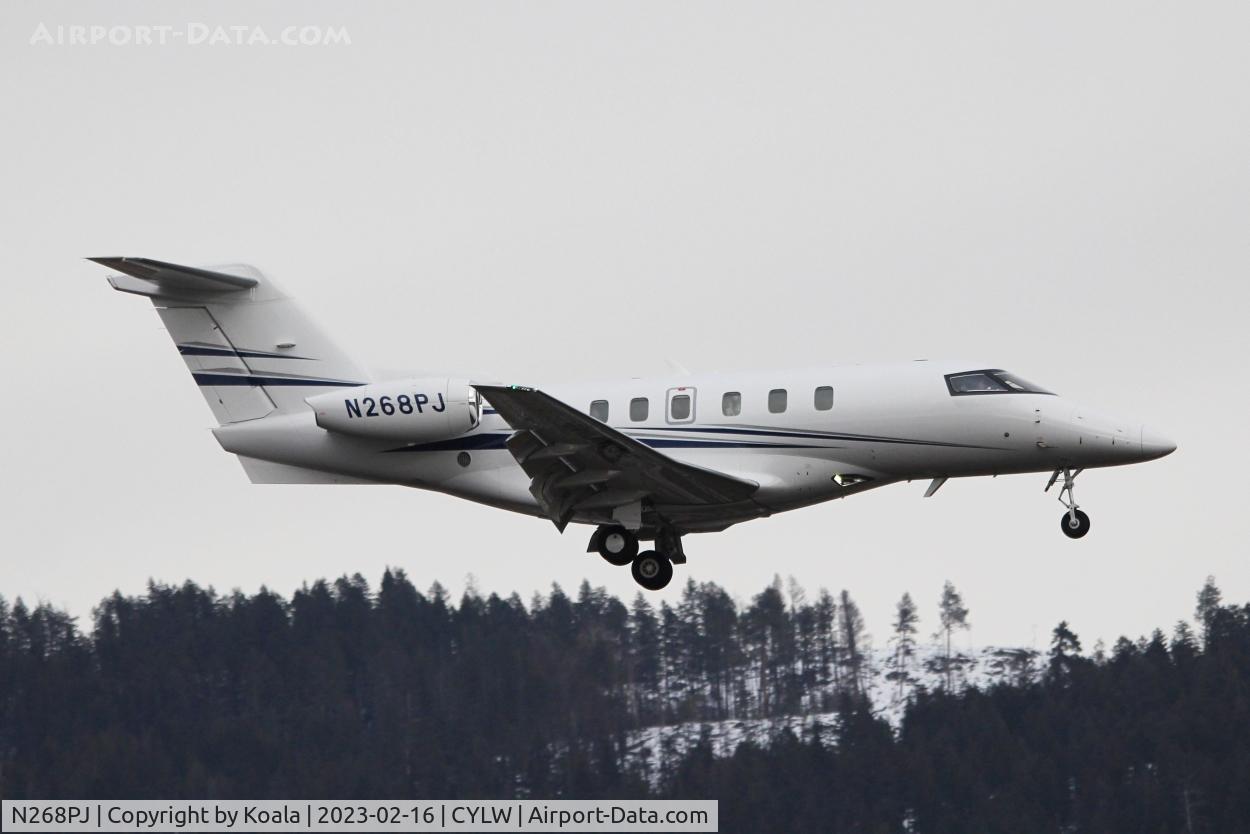 N268PJ, 2022 Pilatus PC-24 C/N 268, Arrival from Bozeman (BZN, MT).