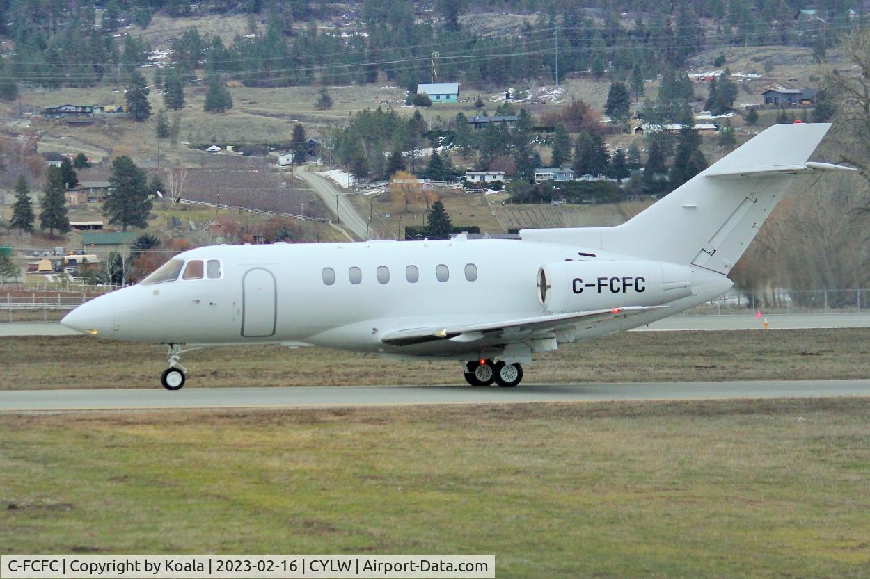 C-FCFC, 2008 Hawker 750 C/N HB-14, Arrival from Scottsdale (SCF, AZ).