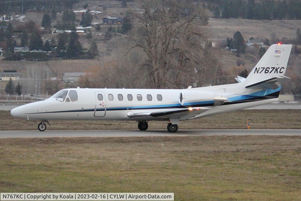 N767KC, 1999 Cessna 560 Citation Ultra C/N 560-0517, Arrival fom Great Falls (GTF, MT).