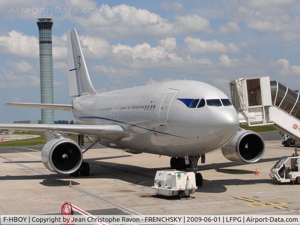 F-HBOY, 1992 Airbus A310-325/ET C/N 650, Blue Line