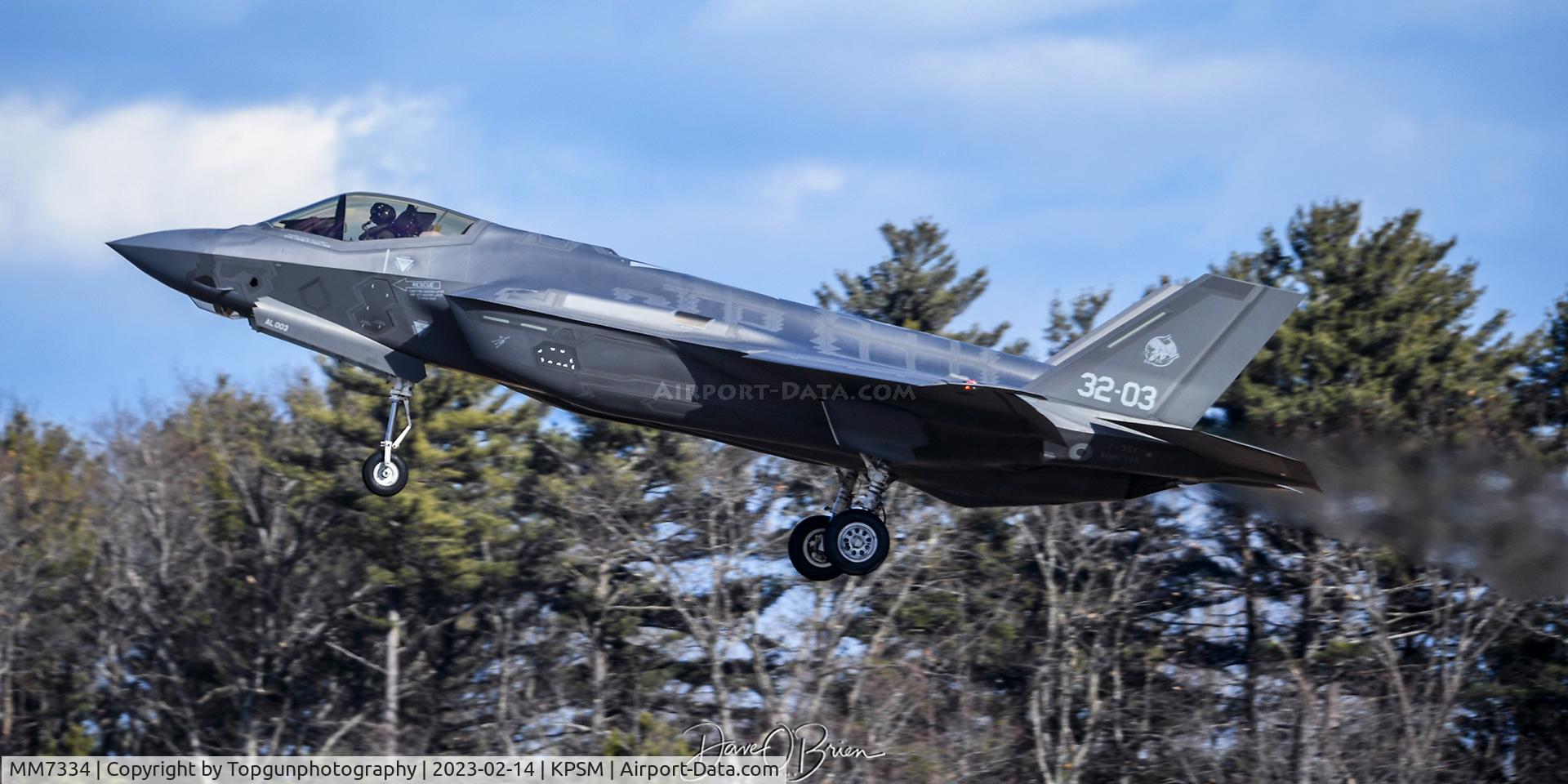MM7334, Lockheed Martin F-35A Lightning II C/N AL-03, IAM1432