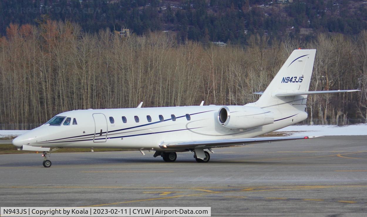N943JS, 2005 Cessna 680 Citation Sovereign C/N 680-0046, Arrival from Telluride (TEX, CO). Owned by FE 46 LLC.