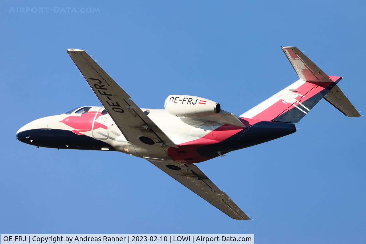 OE-FRJ, 2008 Cessna 525 CitationJet CJ1+ C/N 525-0673, Pink Sparrow Cessna 525