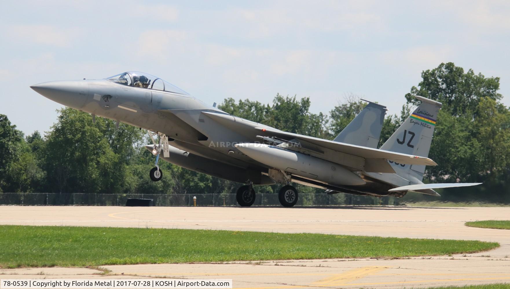 78-0539, 1978 McDonnell Douglas F-15C Eagle C/N 0529/C072, USAF F-15 zx
