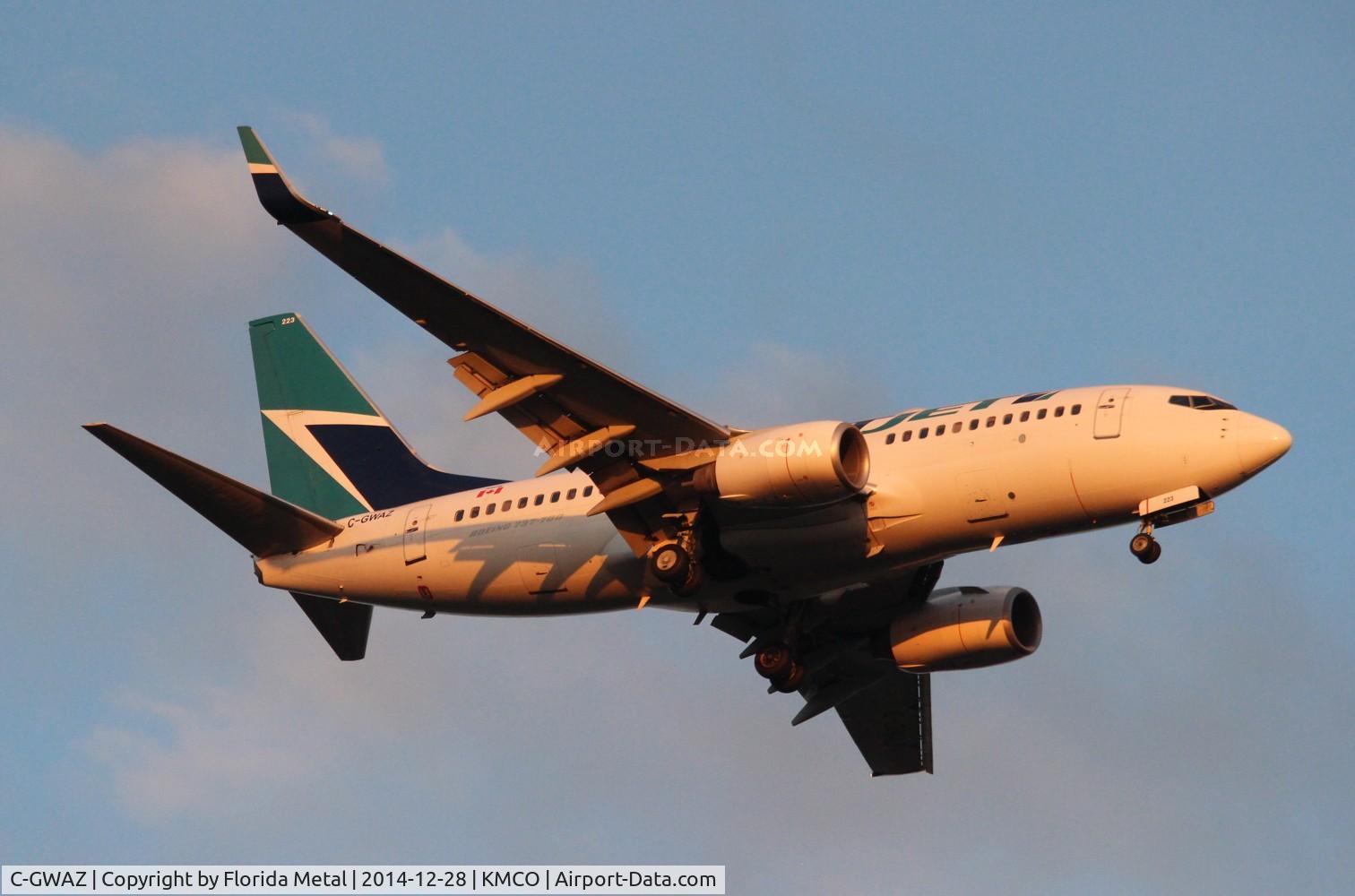 C-GWAZ, 2004 Boeing 737-7CT C/N 32763, WestJet 737-700 zx
