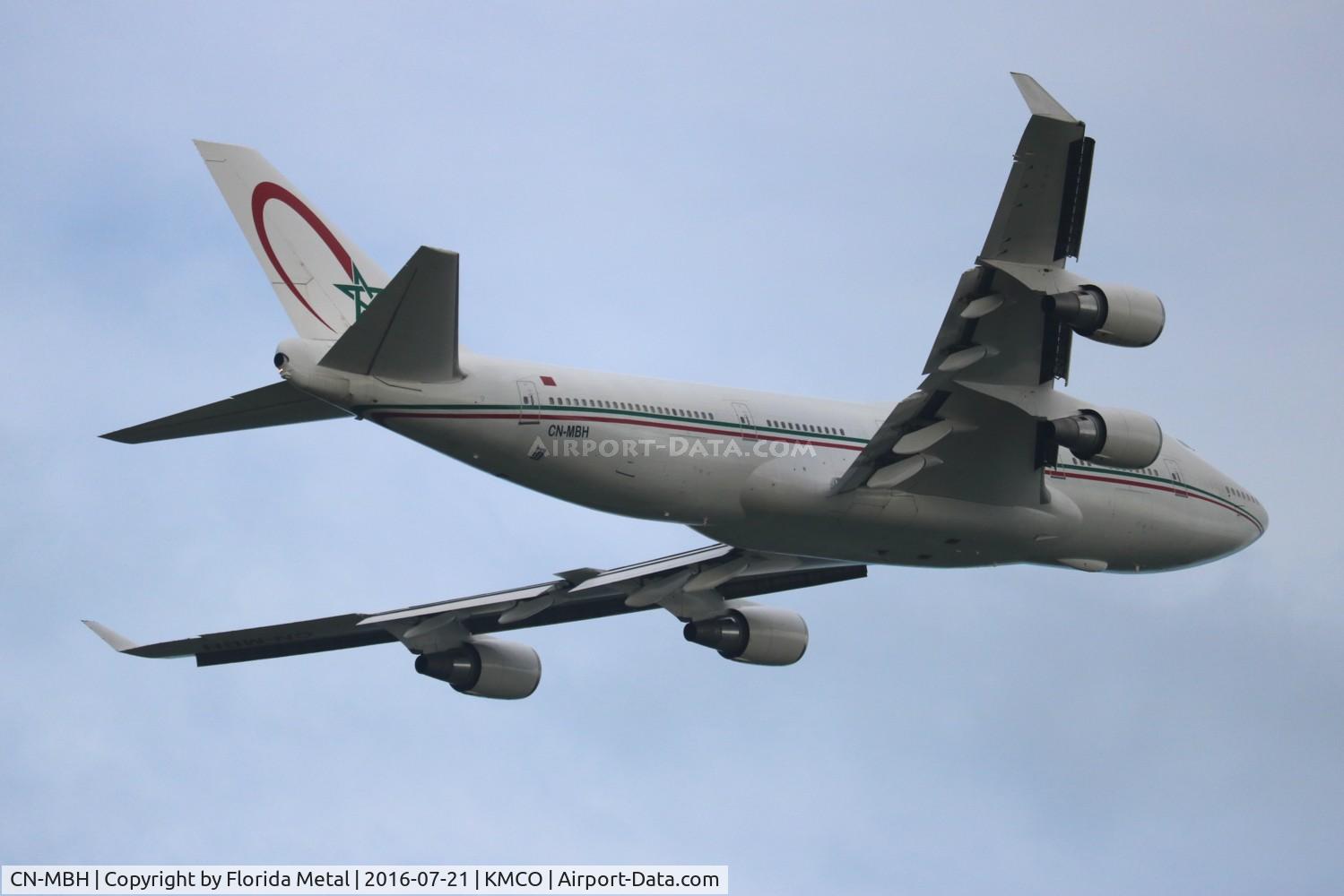 CN-MBH, 1999 Boeing 747-48EM C/N 28551, Royal Air Maroc 747-400