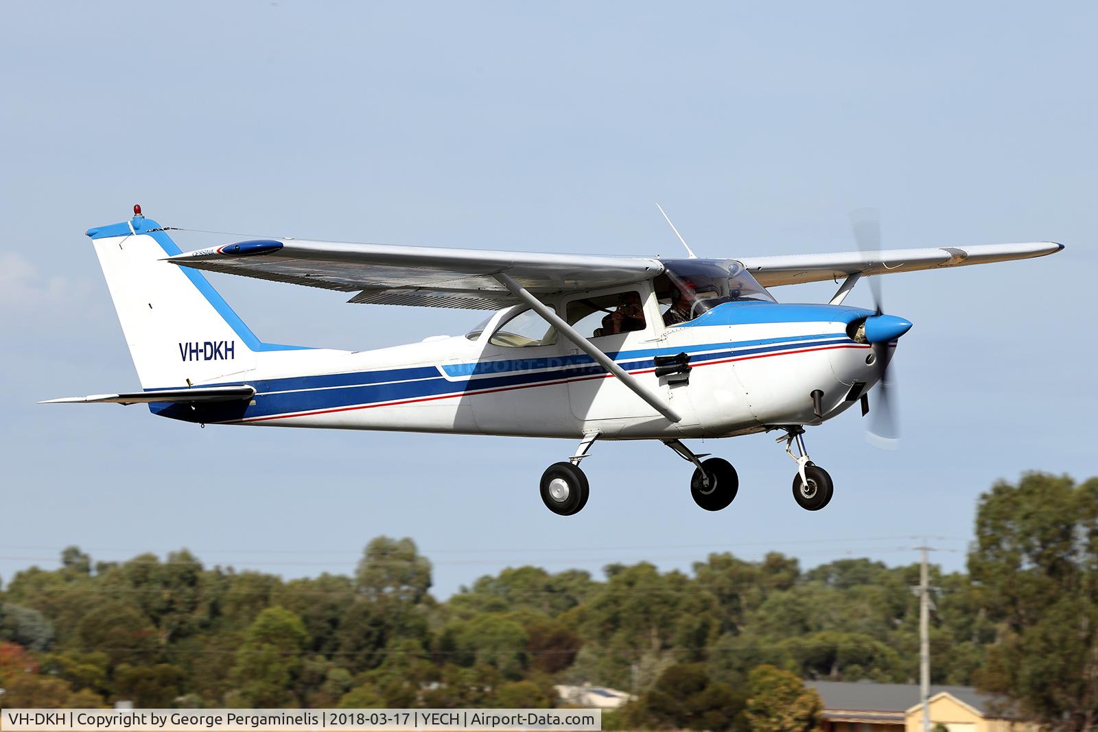 VH-DKH, 1963 Cessna 172E C/N 17251123, Antique Aeroplane Assn of Australia National Fly-in.