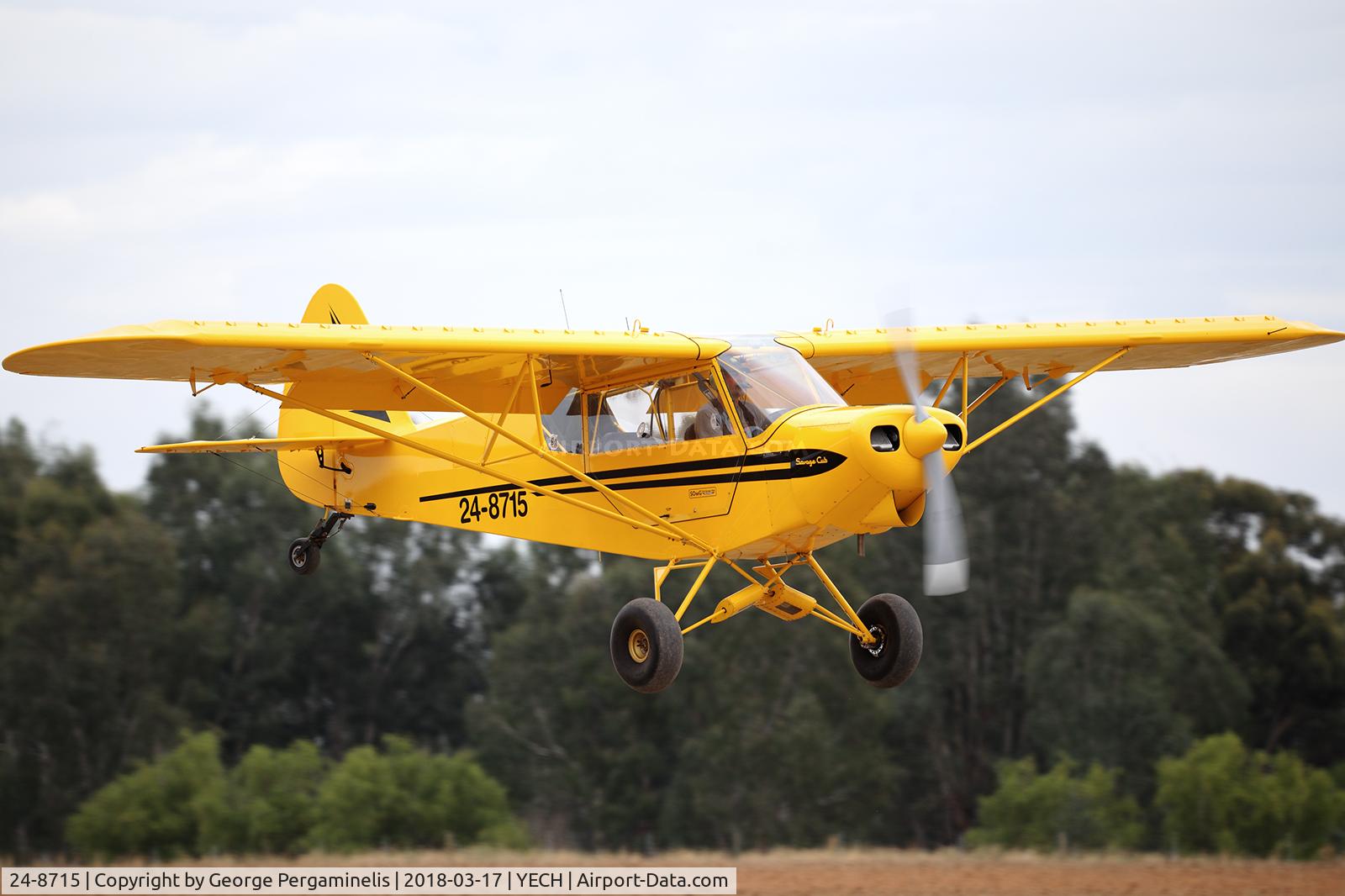 24-8715, 2016 Savage Cub C/N 309, Antique Aeroplane Assn of Australia National Fly-in.