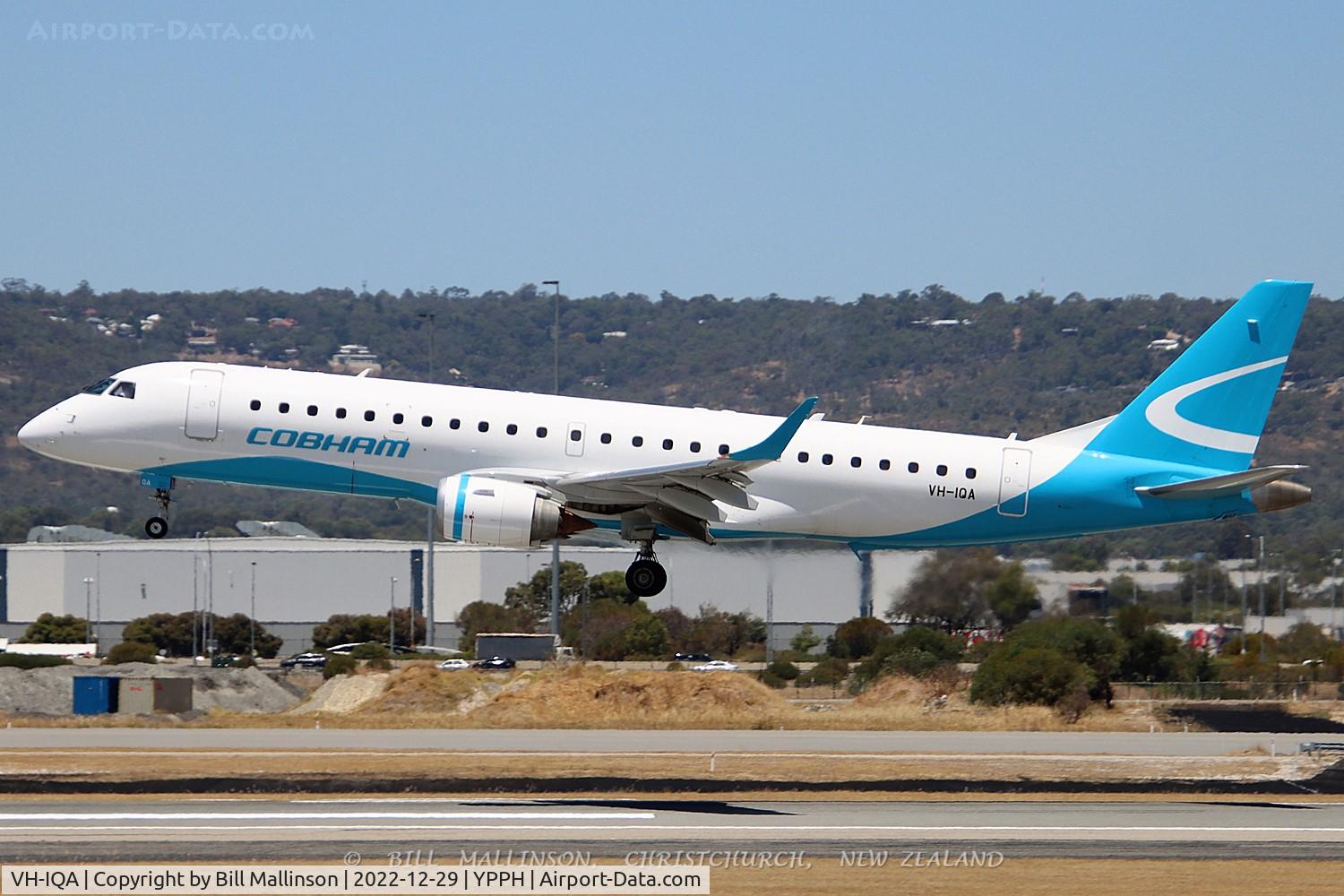 VH-IQA, 2013 Embraer 190LR (ERJ-190-100LR) C/N 19000616, NC1995 from BWB