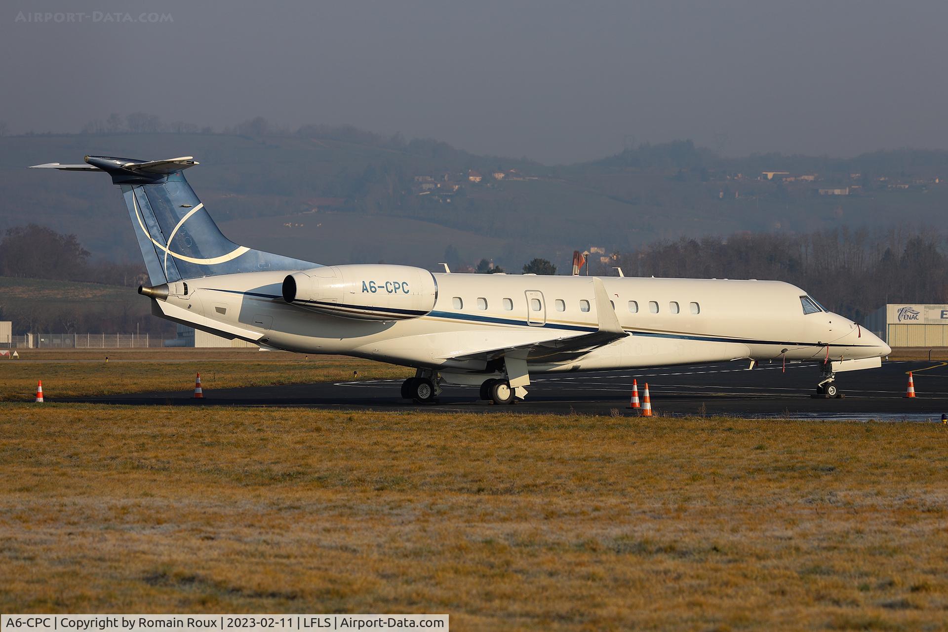 A6-CPC, 2006 Embraer EMB-135BJ Legacy 600 C/N 14500960, Parked