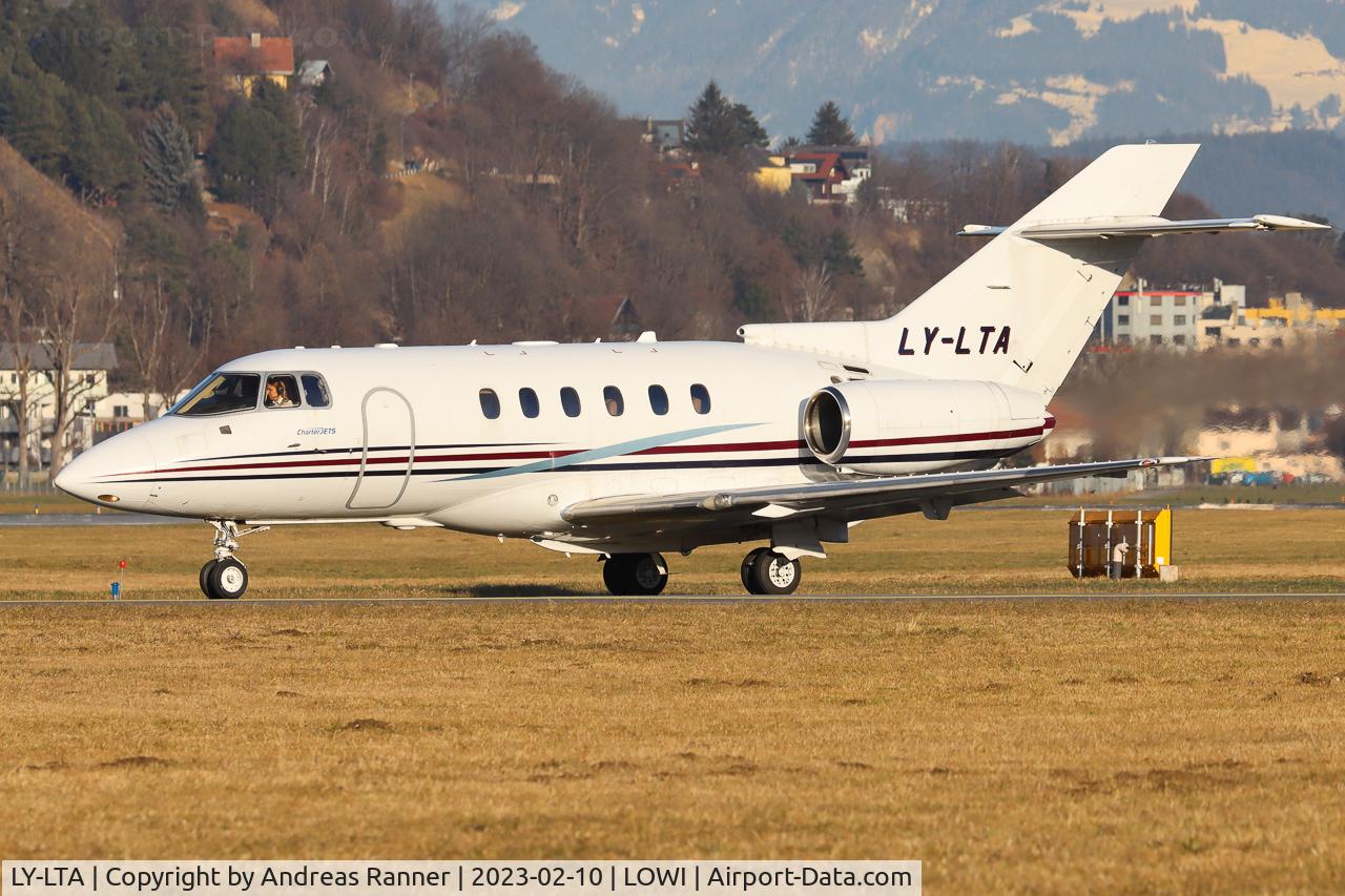 LY-LTA, 2006 Raytheon Hawker 800XP C/N 258760, Charter Jets Hawker 800