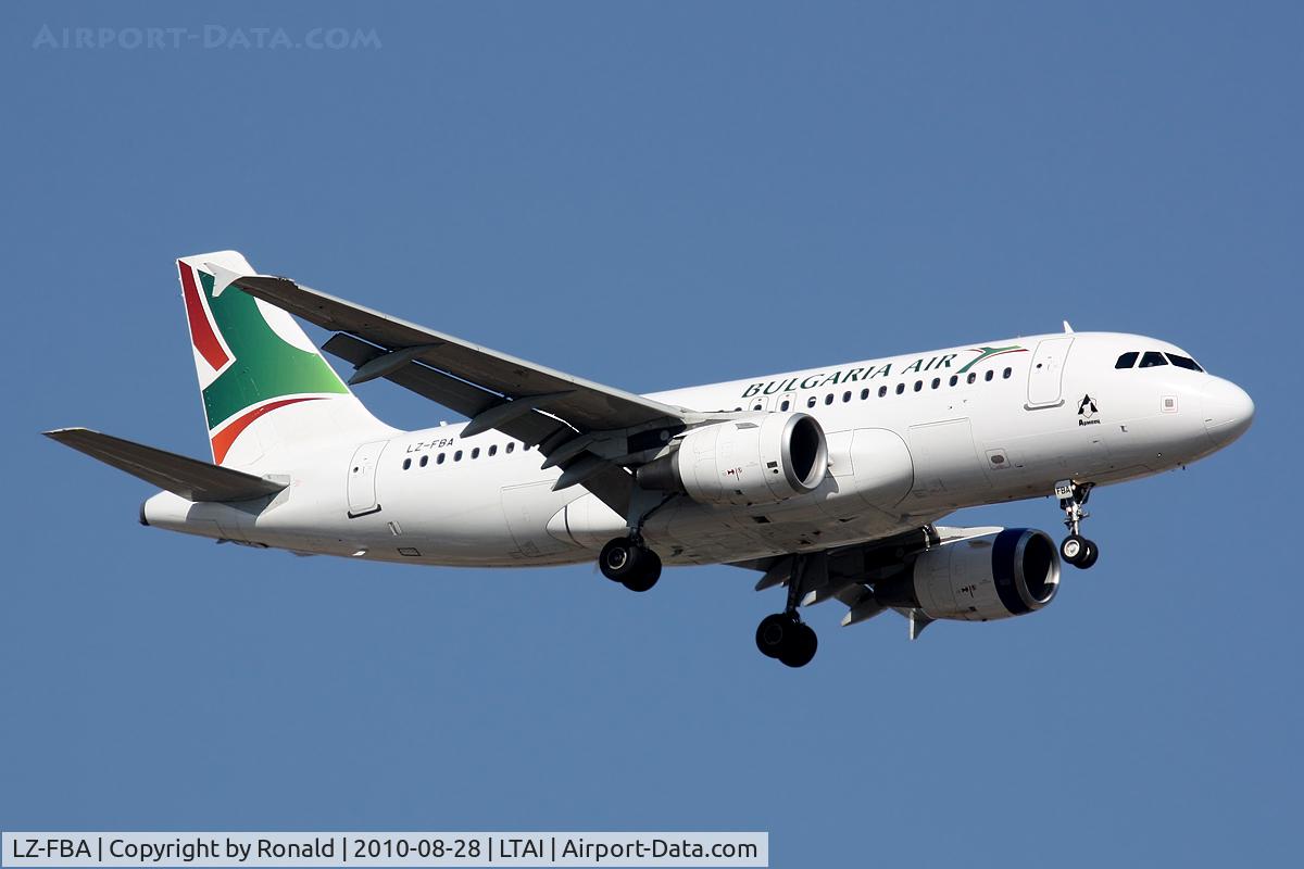 LZ-FBA, 2008 Airbus A319-112 C/N 3564, at ayt