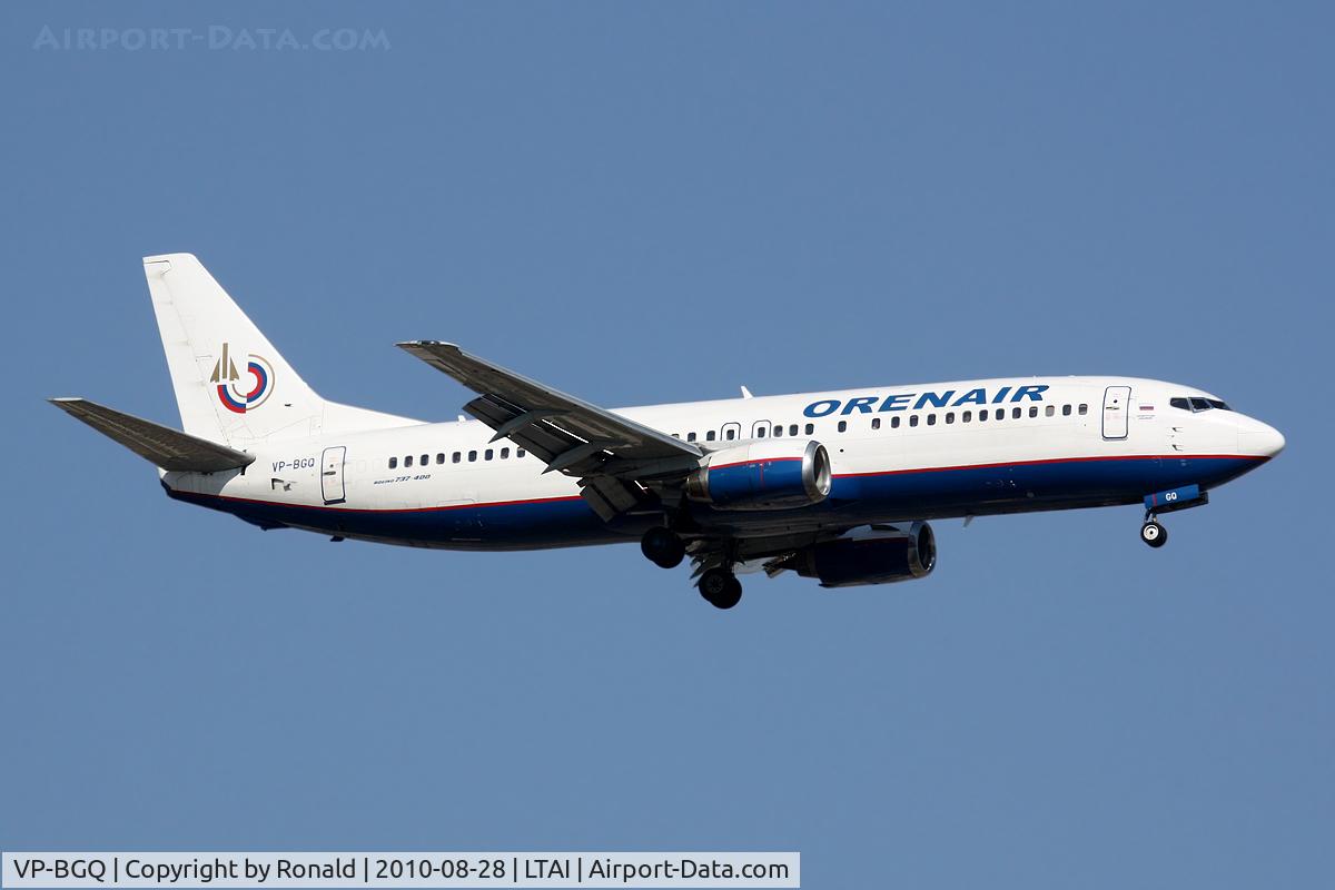 VP-BGQ, 2016 Boeing 737-8LJ C/N 41227, at ayt