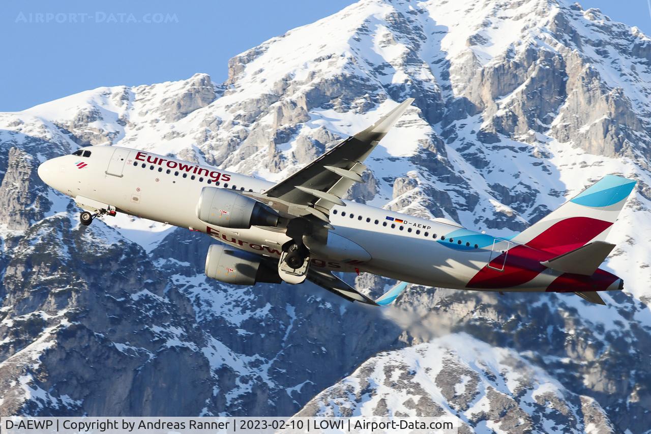 D-AEWP, 2016 Airbus A320-214 C/N 7377, Eurowings A320