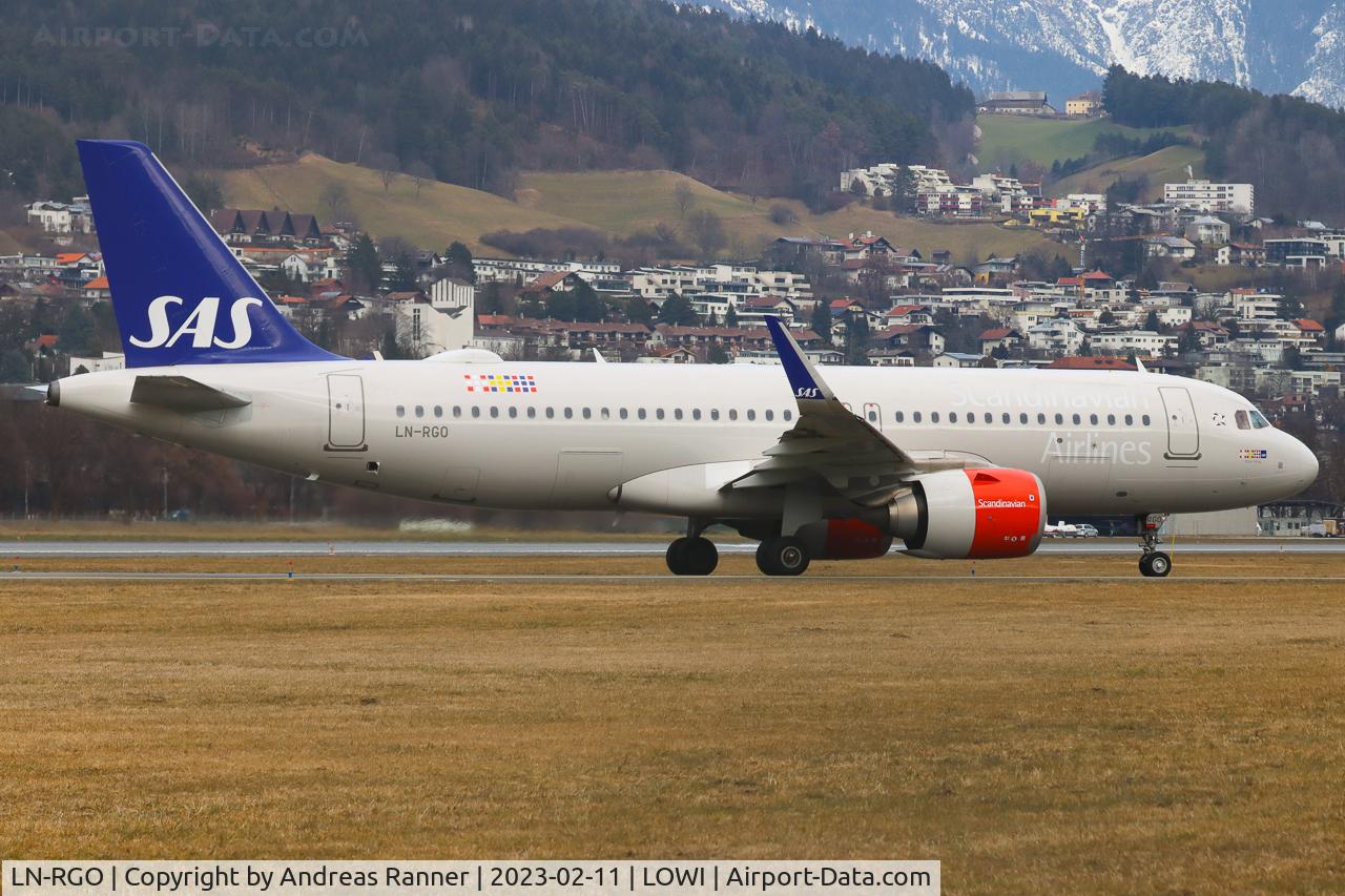 LN-RGO, 2016 Airbus A320-251N C/N 7352, SAS A320
