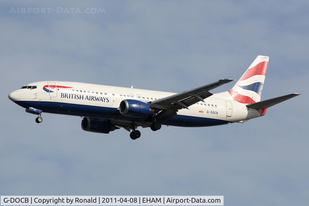 G-DOCB, 1991 Boeing 737-436 C/N 25304, at spl