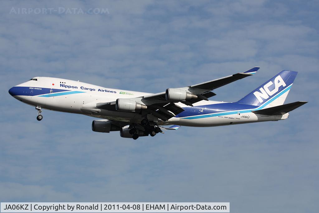 JA06KZ, 2007 Boeing 747-4KZF SCD C/N 36133, at spl