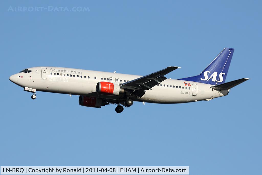 LN-BRQ, 1991 Boeing 737-405 C/N 25348, at spl