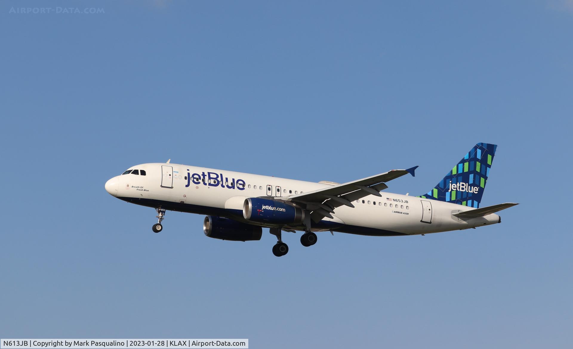 N613JB, 2005 Airbus A320-232 C/N 2449, Airbus A320-232