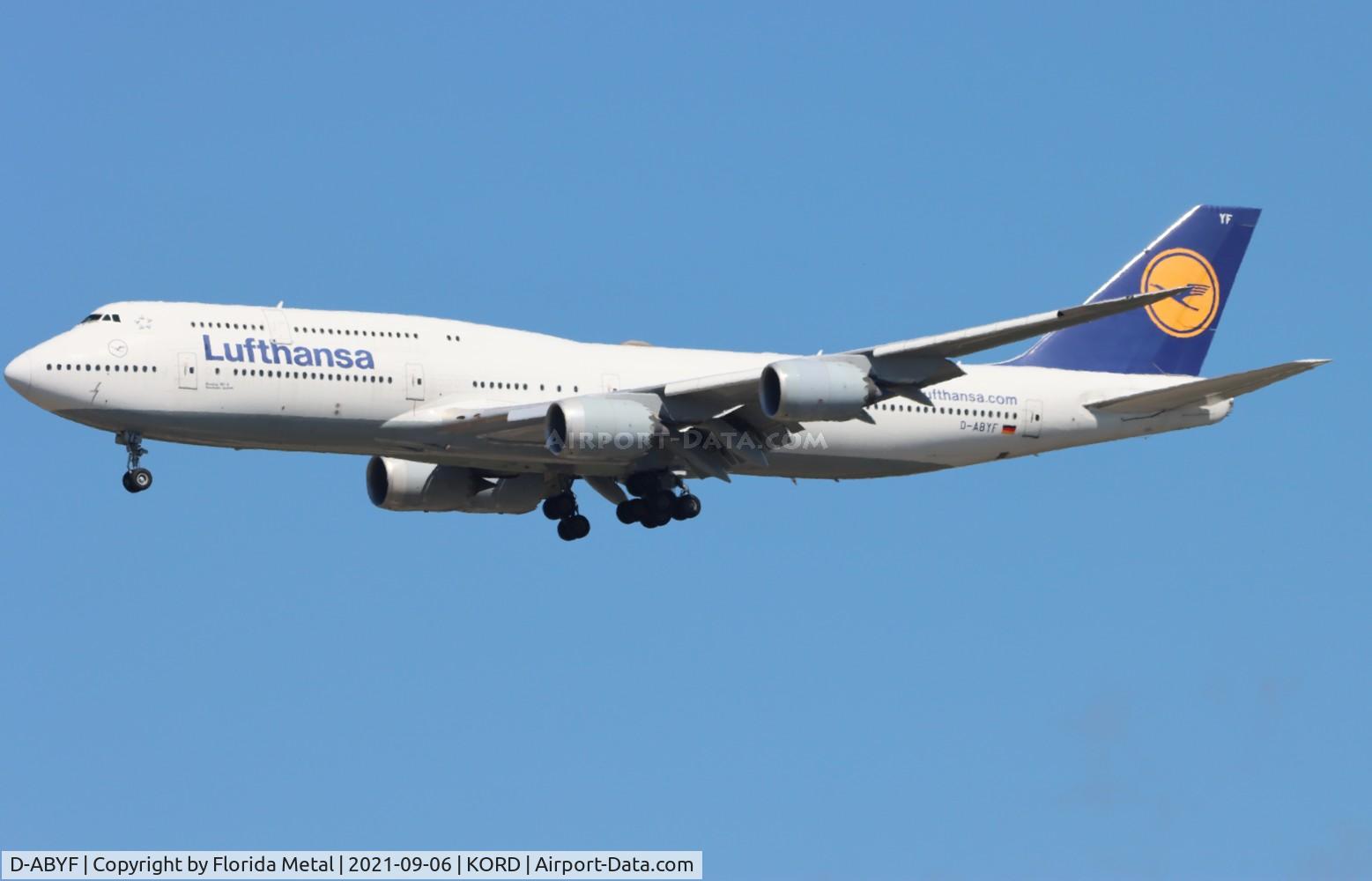 D-ABYF, 2012 Boeing 747-830 C/N 37830, Lufhansa 747-8 zx