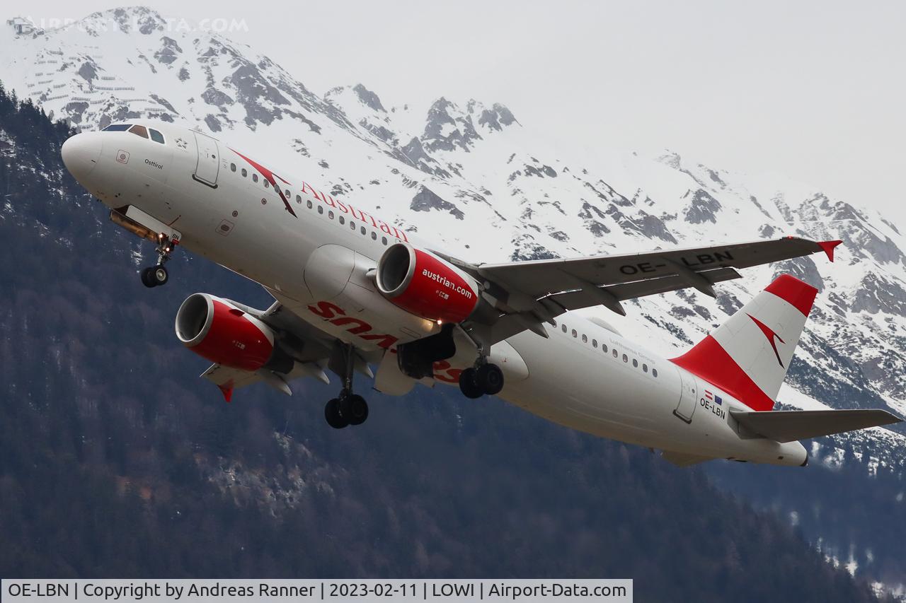 OE-LBN, 1997 Airbus A320-214 C/N 768, Austrian Airlines A320