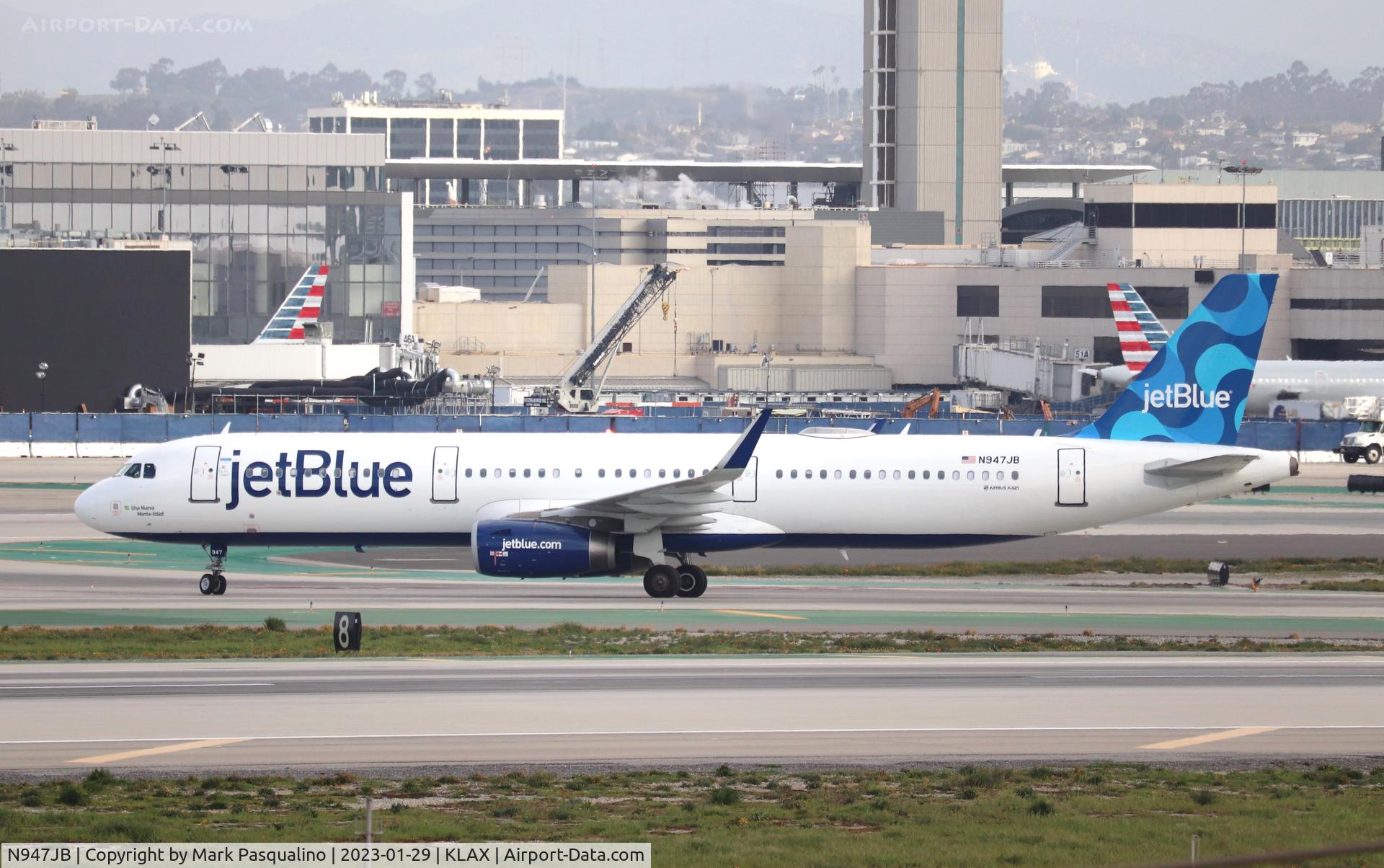 N947JB, 2015 Airbus A321-231 C/N 6448, Airbus A321-231
