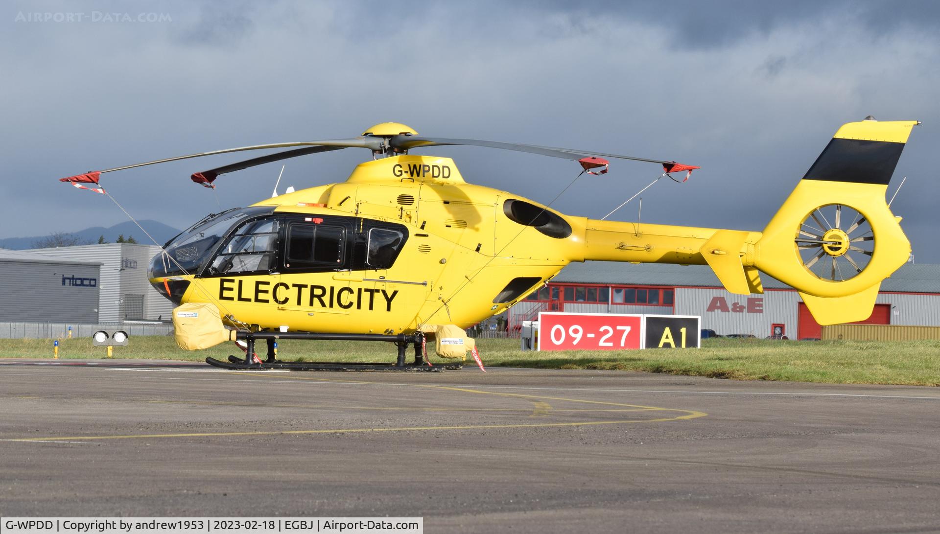 G-WPDD, 1999 Eurocopter EC-135P-1 C/N 0071, G-WPDD at Gloucestershire Airport.
