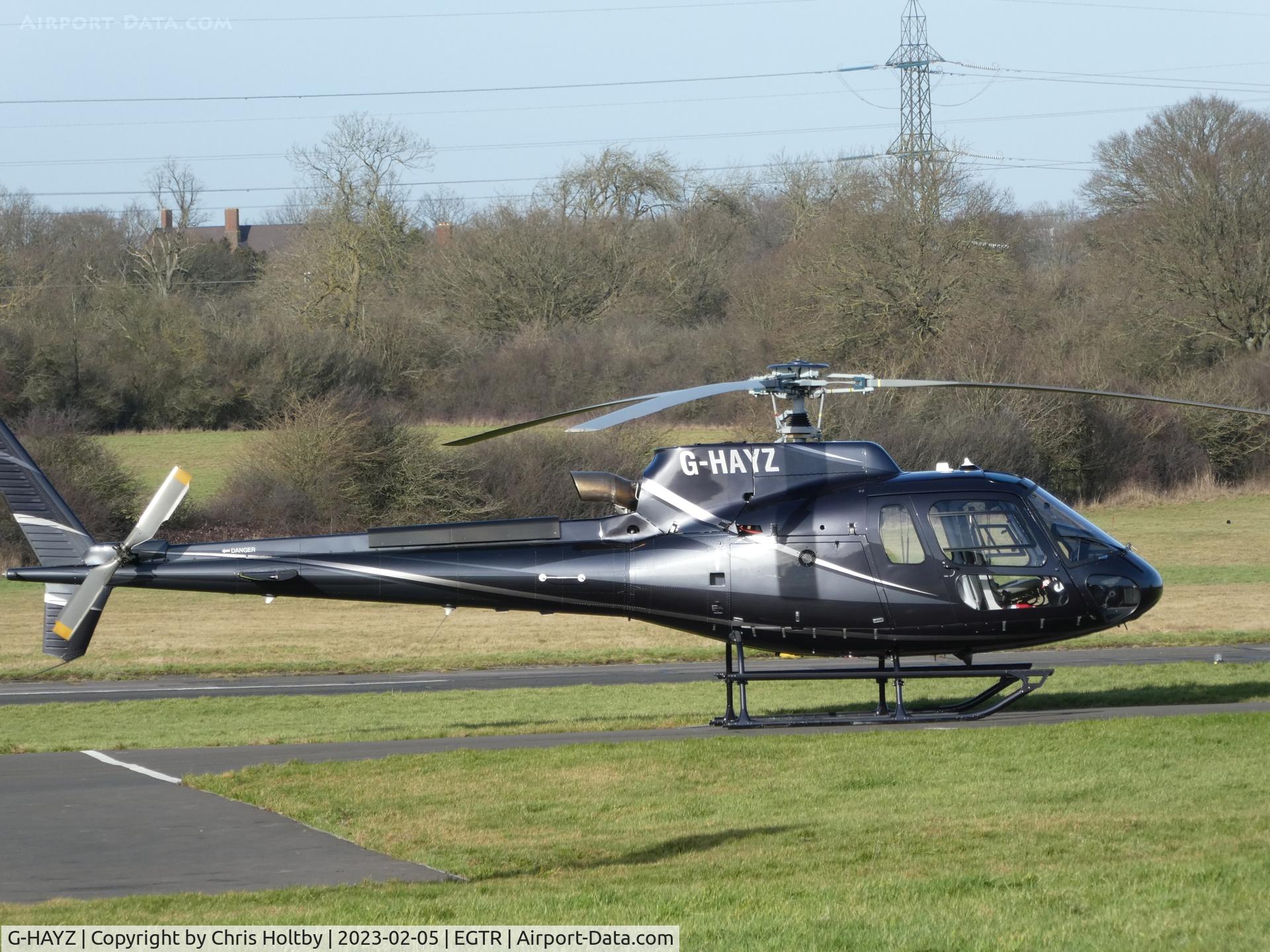 G-HAYZ, 2021 Airbus Helicopters AS-350B-3 Ecureuil C/N 8835, Parked at Elstree