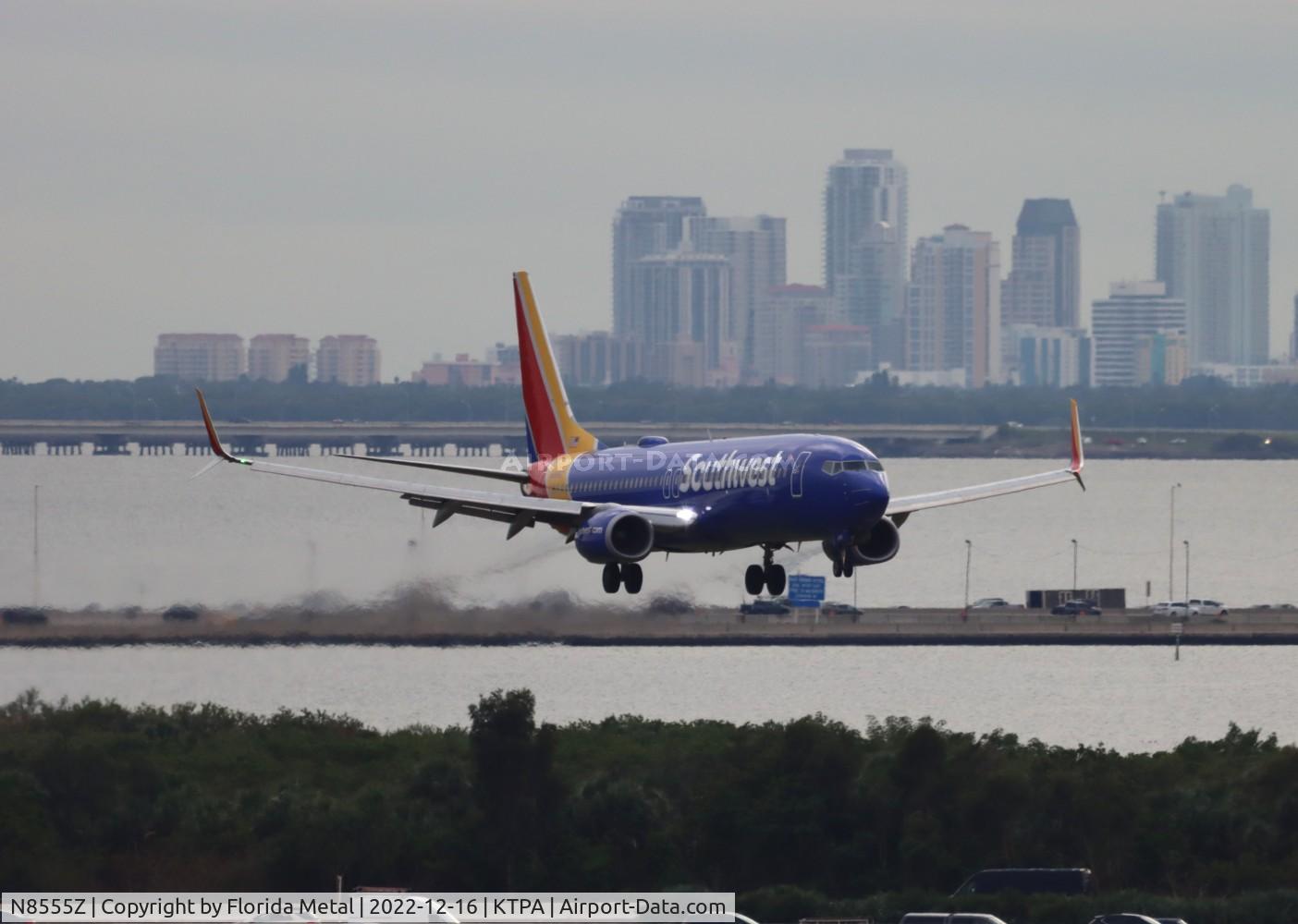 N8555Z, 2017 Boeing 737-8H4 C/N 63600, TPA 2022