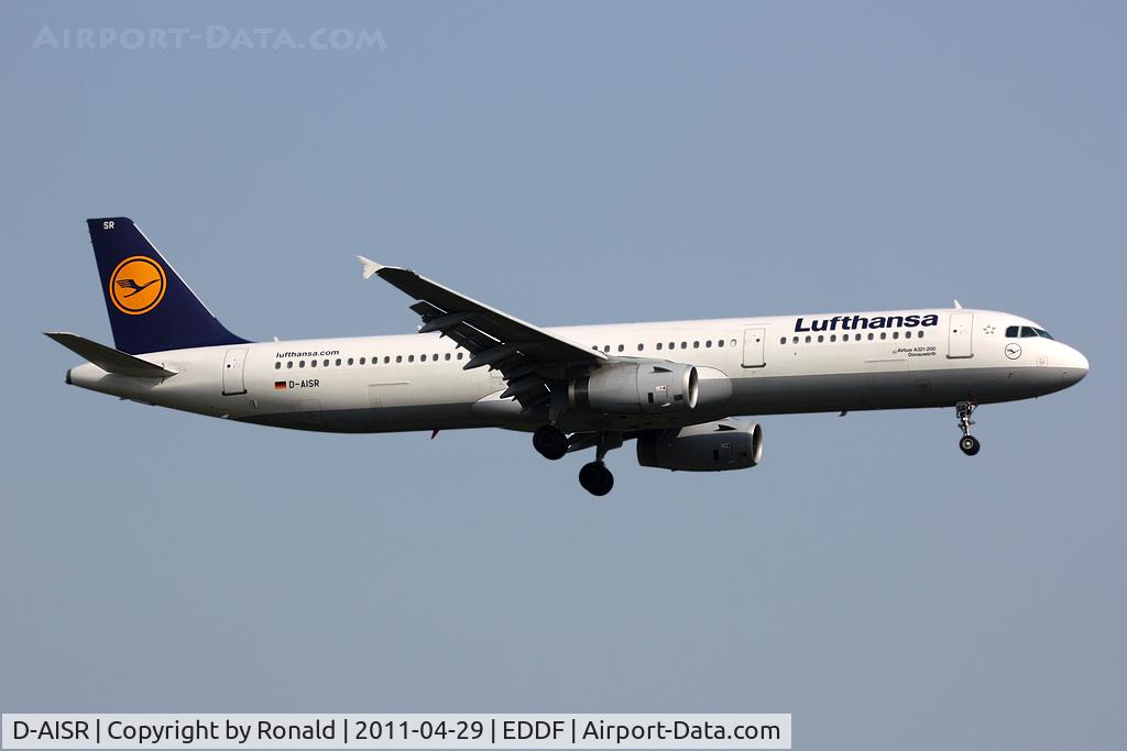 D-AISR, 2009 Airbus A321-231 C/N 3987, at fra