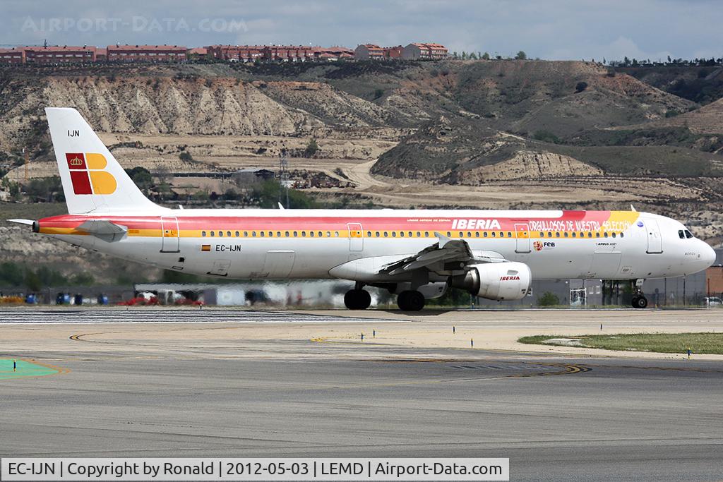 EC-IJN, 2002 Airbus A321-211 C/N 1836, at mad