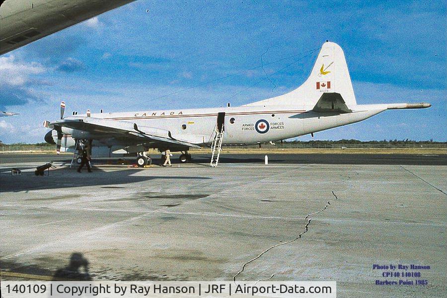 140109, Lockheed CP-140 Aurora C/N 285B-5711, CP-140 Aurora 140109 taken at Barbers Point, HI in 1985
