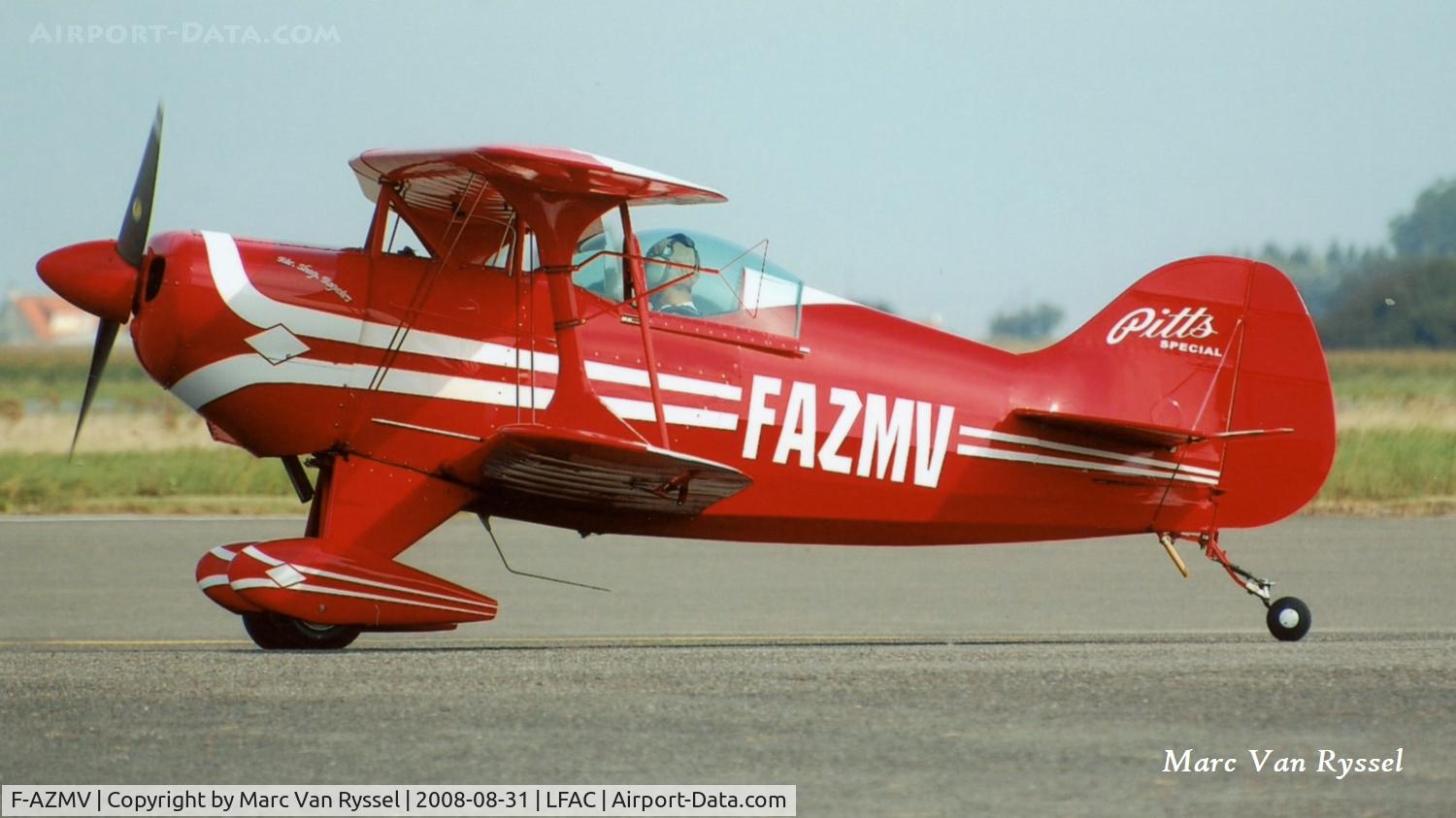 F-AZMV, 1974 Pitts S-1S Special C/N 001, At Calais-Marck Air Show 2008.
