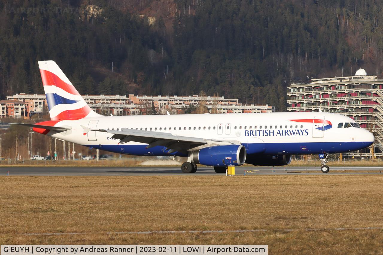 G-EUYH, 2010 Airbus A320-232 C/N 4265, British Airways A320