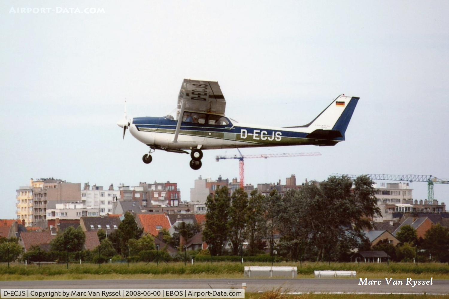 D-ECJS, 1971 Reims FR172G Reims Rocket Reims Rocket C/N FR172-0176, At Ostend Airport.
