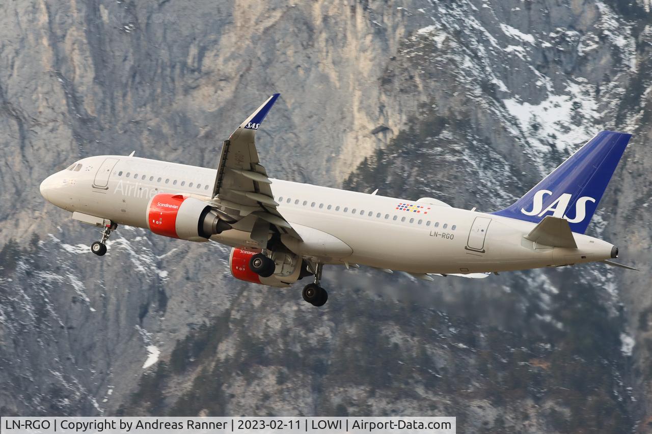 LN-RGO, 2016 Airbus A320-251N C/N 7352, SAS A320