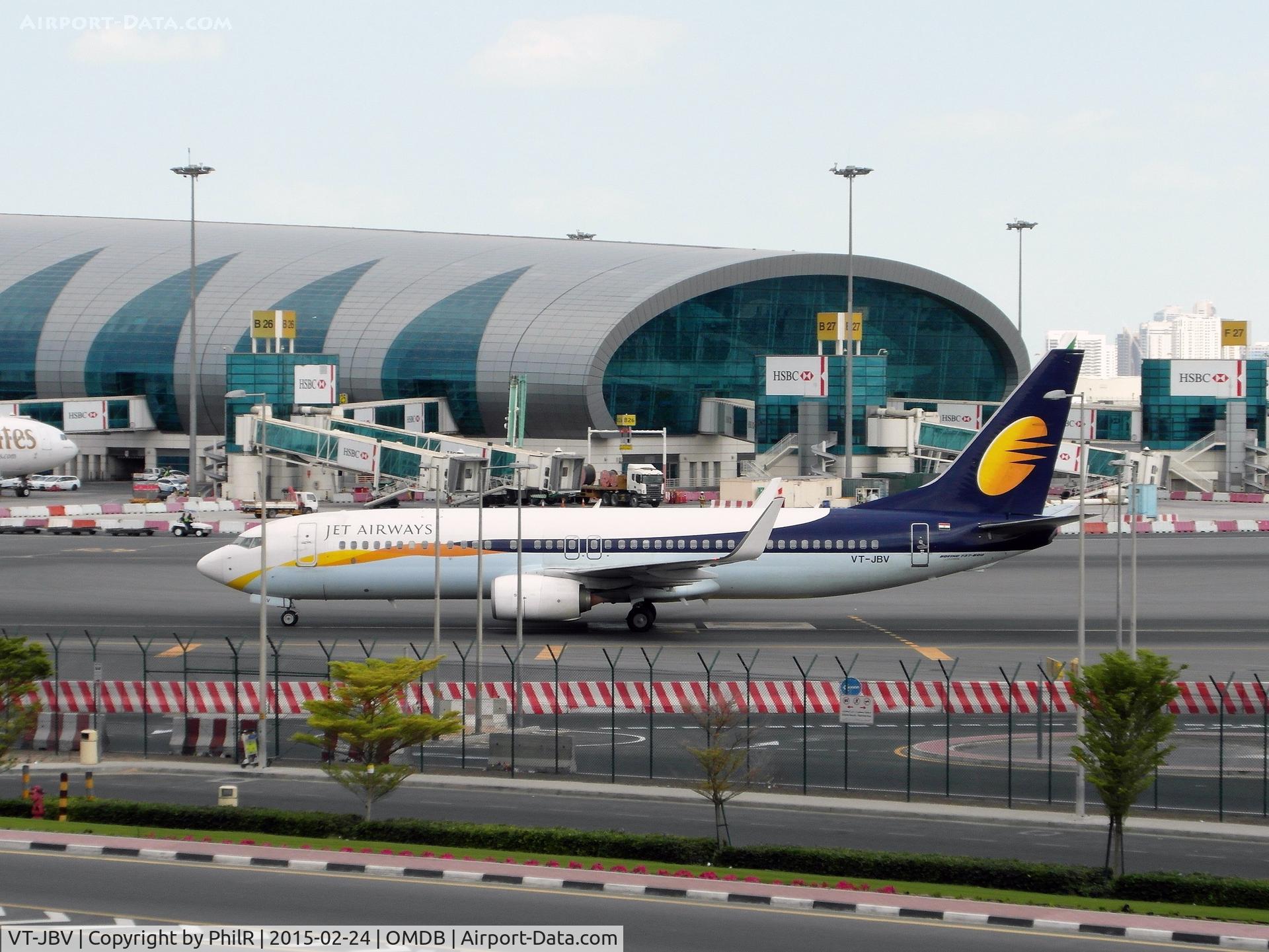 VT-JBV, 2011 Boeing 737-86N C/N 36827, VT-JBV 2011 B737-800 Jet Airways DXB