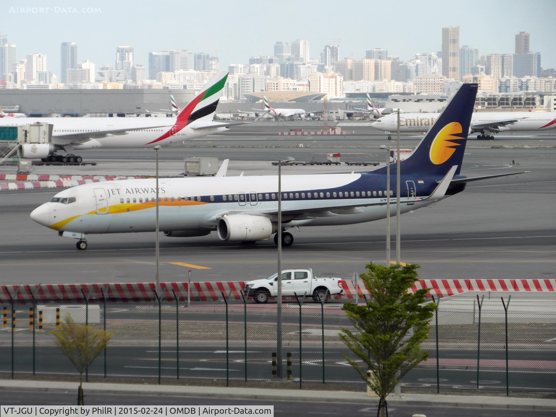 VT-JGU, 2007 Boeing 737-85R C/N 34802, VT-JGU 2007 B737-800 Jet Airways DXB