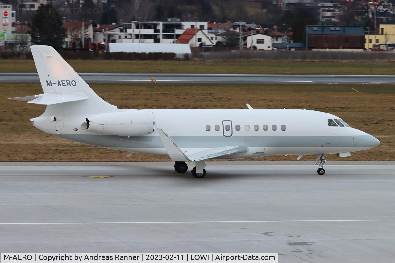 M-AERO, 2015 Dassault Falcon 2000LX C/N 297, private Falcon 2000