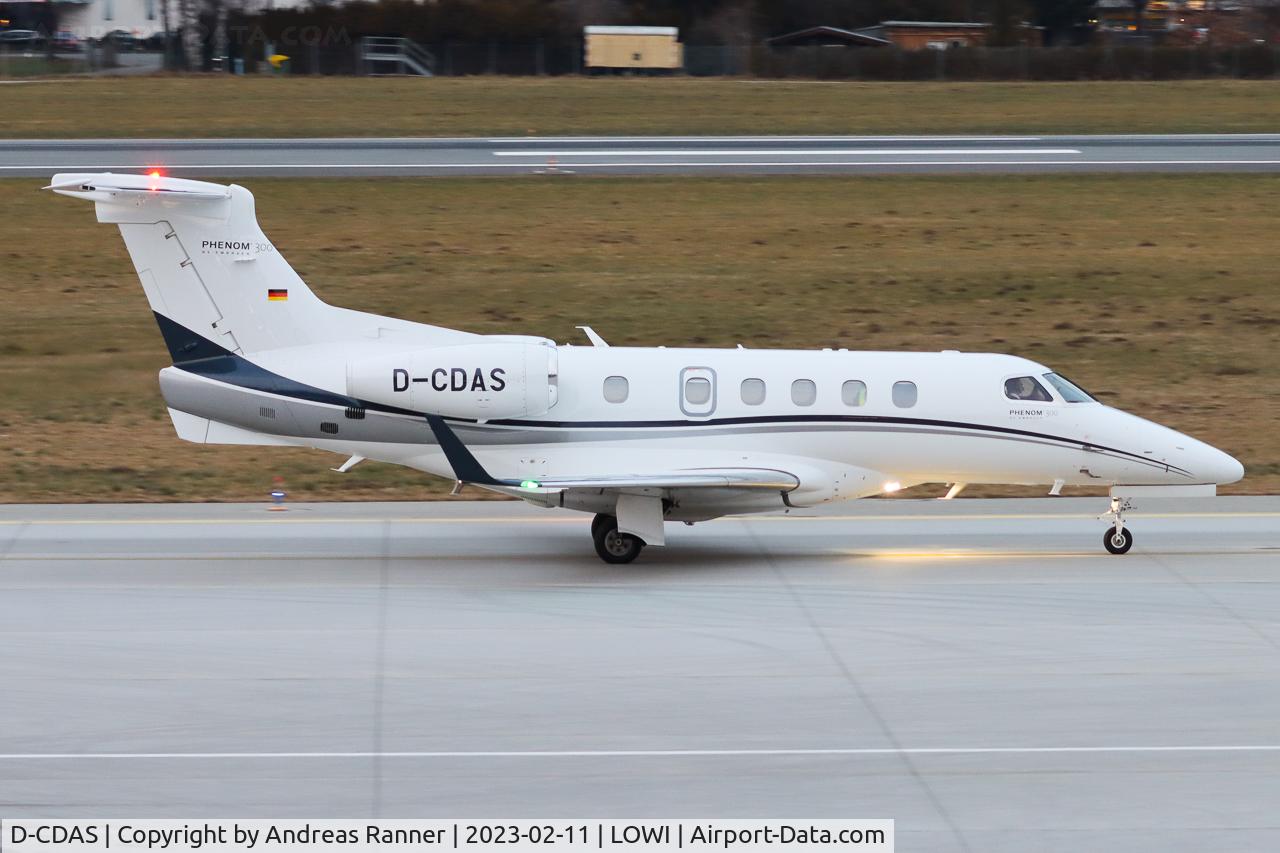D-CDAS, 2015 Embraer EMB-505 Phenom 300 C/N 50500317, DAS Private Jets Embraer Phenom 300