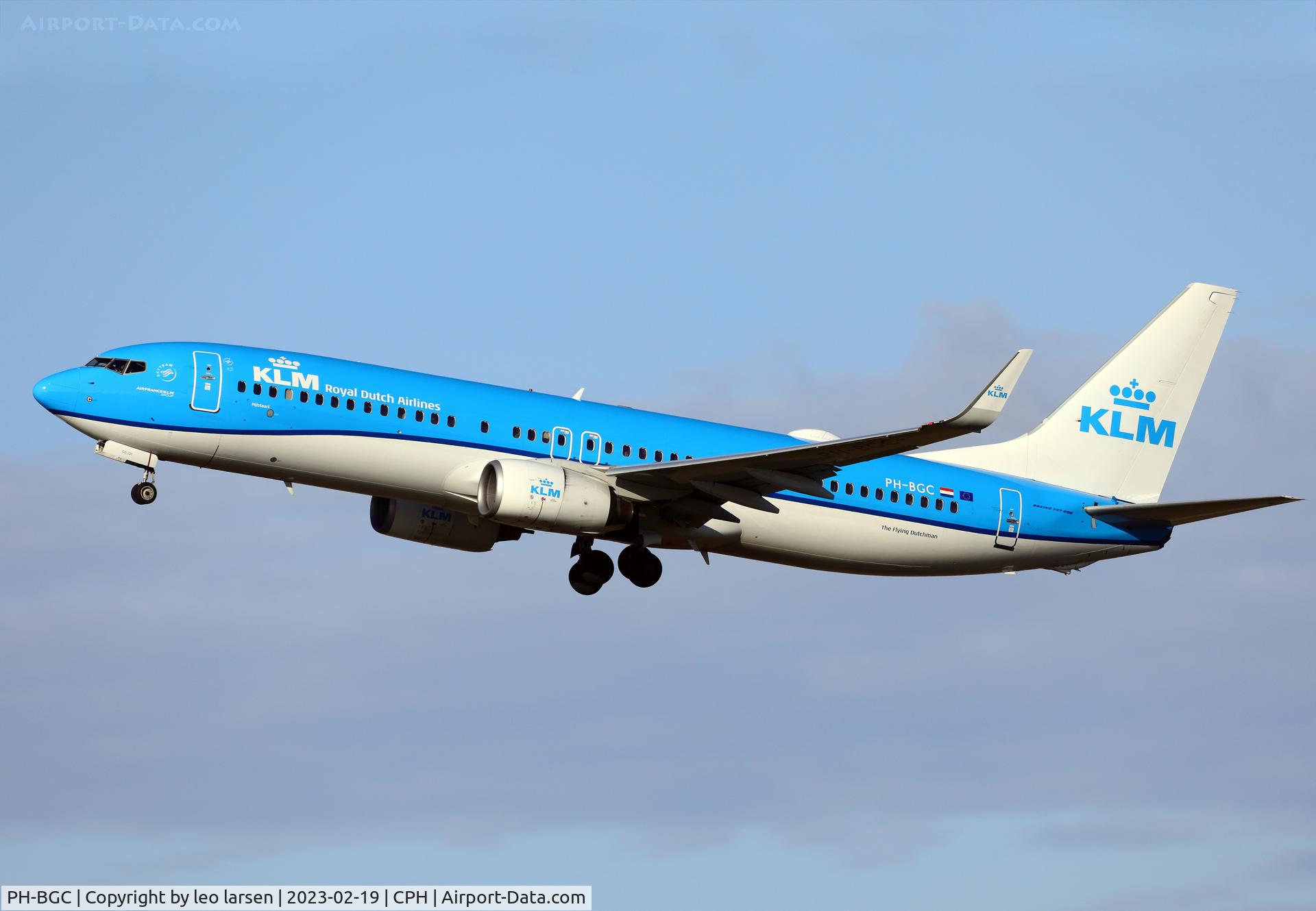PH-BGC, 2008 Boeing 737-8K2 C/N 30361, Copenhagen 19.2.2023