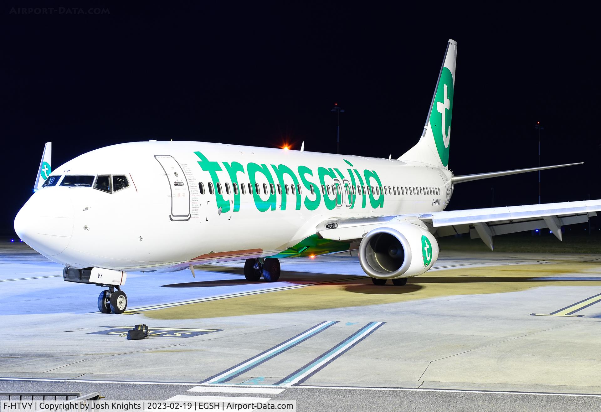 F-HTVY, 2013 Boeing 737-8JP C/N 39021, On Stand After Arrival From Paris Orly.