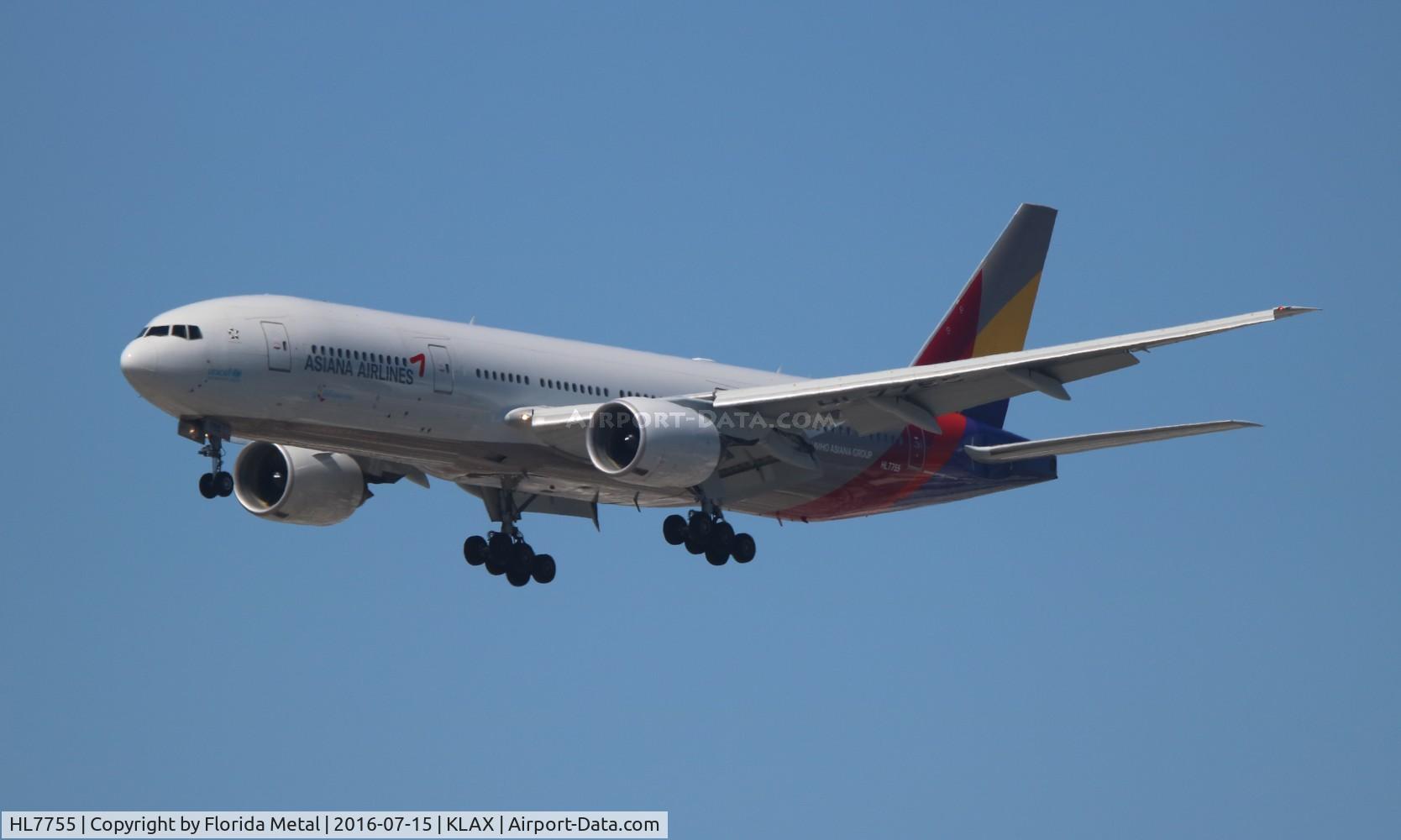 HL7755, 2007 Boeing 777-28E/ER C/N 30861, Asiana 777-200 zx