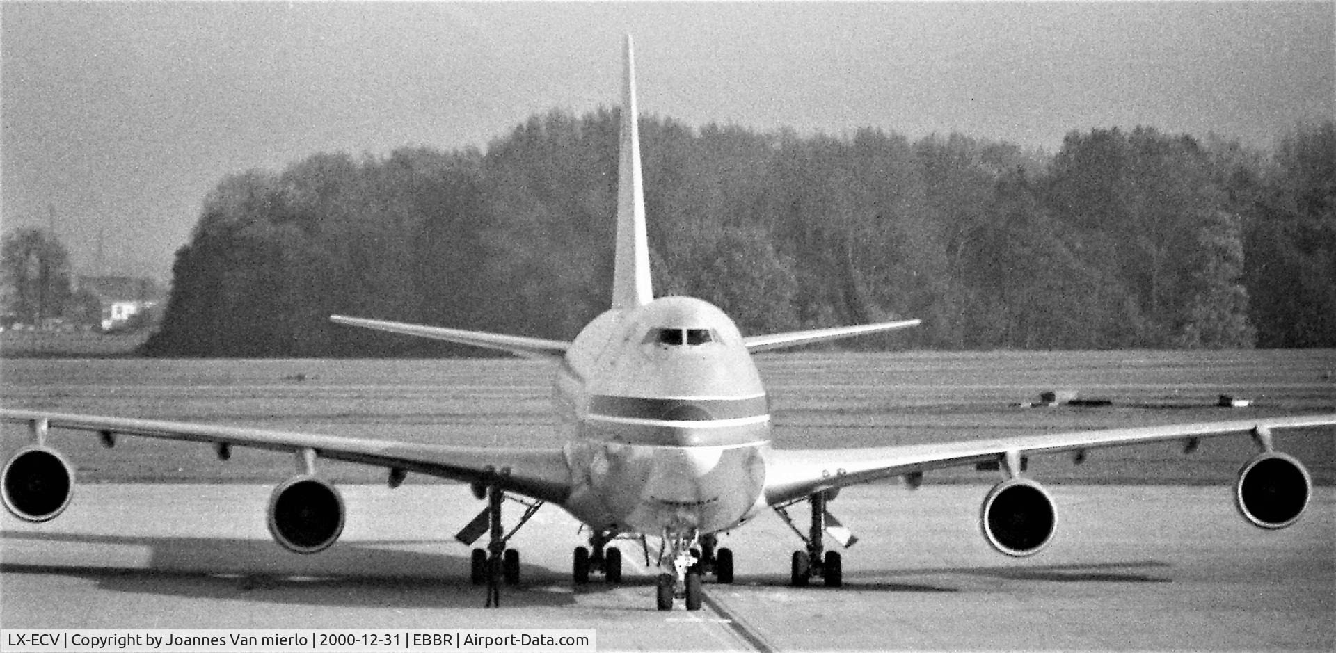 LX-ECV, 1980 Boeing 747-271C C/N 21965, Brussels