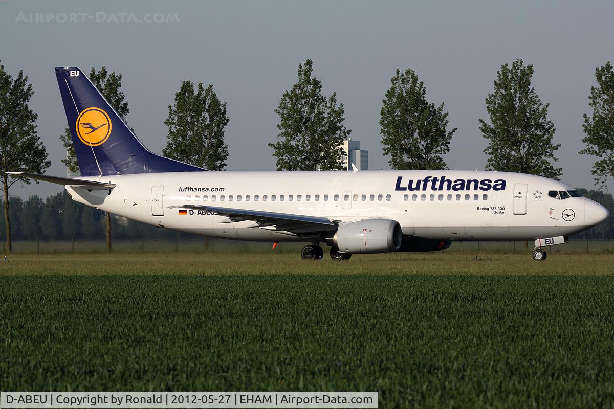 D-ABEU, 1995 Boeing 737-330 C/N 27904, at spl